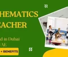 Mathematics Teacher Required in Dubai