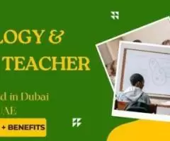 Biology & EVM Teacher Required in Dubai