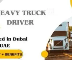 Heavy Truck Driver Required in Dubai