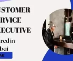 Customer Service Executive Required in Dubai