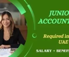 Junior Accountant Required in Dubai