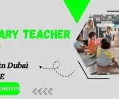 Primary Teacher Required in Dubai