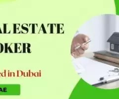 Real Estate Broker Required in Dubai