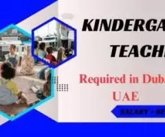 Kindergarten Teacher Required in Dubai