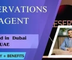 Reservations Agent Required in Dubai