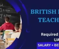 British EYFS Teacher Required in Dubai