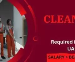 Cleaner Required in Dubai