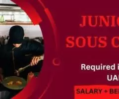 Junior Sous Chef Required in Dubai