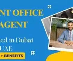 Front Office Agent Required in Dubai