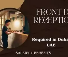 Front Desk Receptionist Required in Dubai