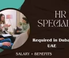 Human Resources Specialist Required in Dubai