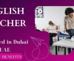 English Teacher Required in Dubai