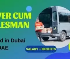 Driver Cum Salesman Required in Dubai