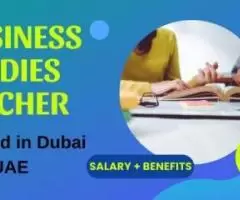 Business Studies Teacher Required in Dubai