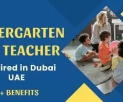 Kindergarten / KG Teacher Required in Dubai