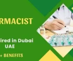 Pharmacist Required in Dubai