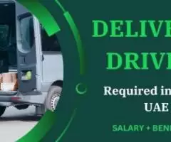 Delivery Driver Required in Dubai