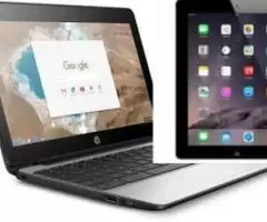 Hp chromebook + IPAD 4 299aed