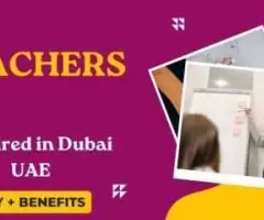 Teachers Required in Dubai