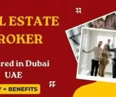 Real Estate Broker Required in Dubai