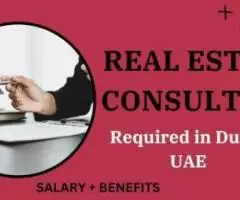 Real Estate Consultant Required in Dubai