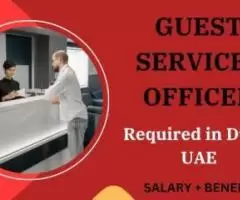 Guest Services Officer Required in Dubai