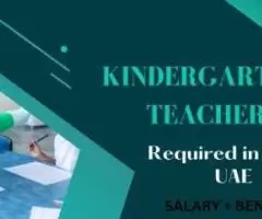 Kindergarten Teacher Required in Dubai