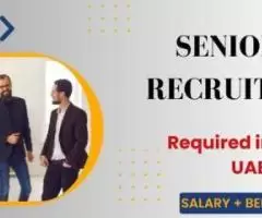 Senior Recruiter Required in Dubai