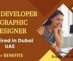 Web Developer & Graphic Designer Required in Dubai