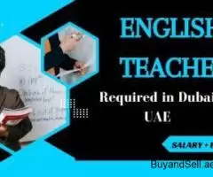 Urgent English Teacher Required in Dubai