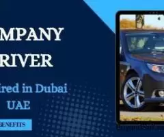 Company Driver Required in Dubai