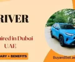 Driver Required in Dubai