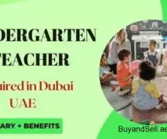 Kindergarten Teacher Required in Dubai