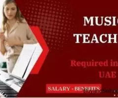 Music Teacher Required in Dubai