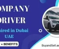 Company Driver Required in Dubai