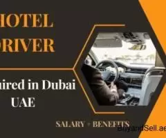 Urgent Hotel Driver Required in Dubai