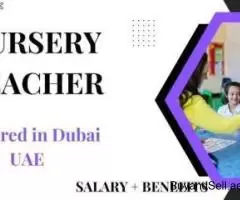 Nursery Teacher Required in Dubai