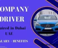 Company Driver Required in Dubai