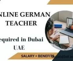 Online German Teacher Required in Dubai