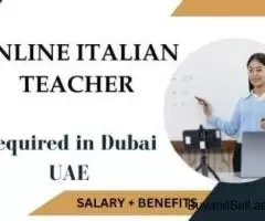 Online Italian Teacher Required in Dubai