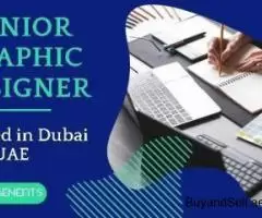 Urgent Senior Graphic Designer Required in Dubai UAE