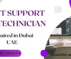 IT Support Technician Required in Dubai