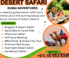 Dubai Desert Safari | Desert Safari Dubai Adventures |+971 55 553 8395