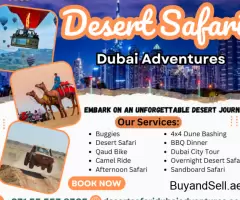 Desert Safari Dubai Adventures | +971 55 553 8395