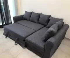 1300Aed As Good As New Lshape Ikea Sofa bed under Storage