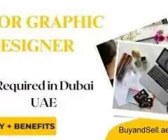 Senior Graphic Designer Required in Dubai