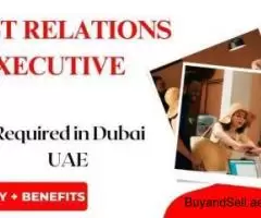 Guest Relations Executive Required in Dubai