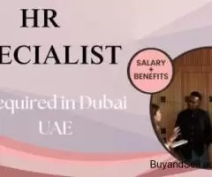 Human Resources Specialist Required in Dubai