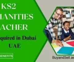 KS2 Humanities Teacher Required in Dubai