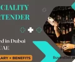 Speciality Bartender Required in Dubai